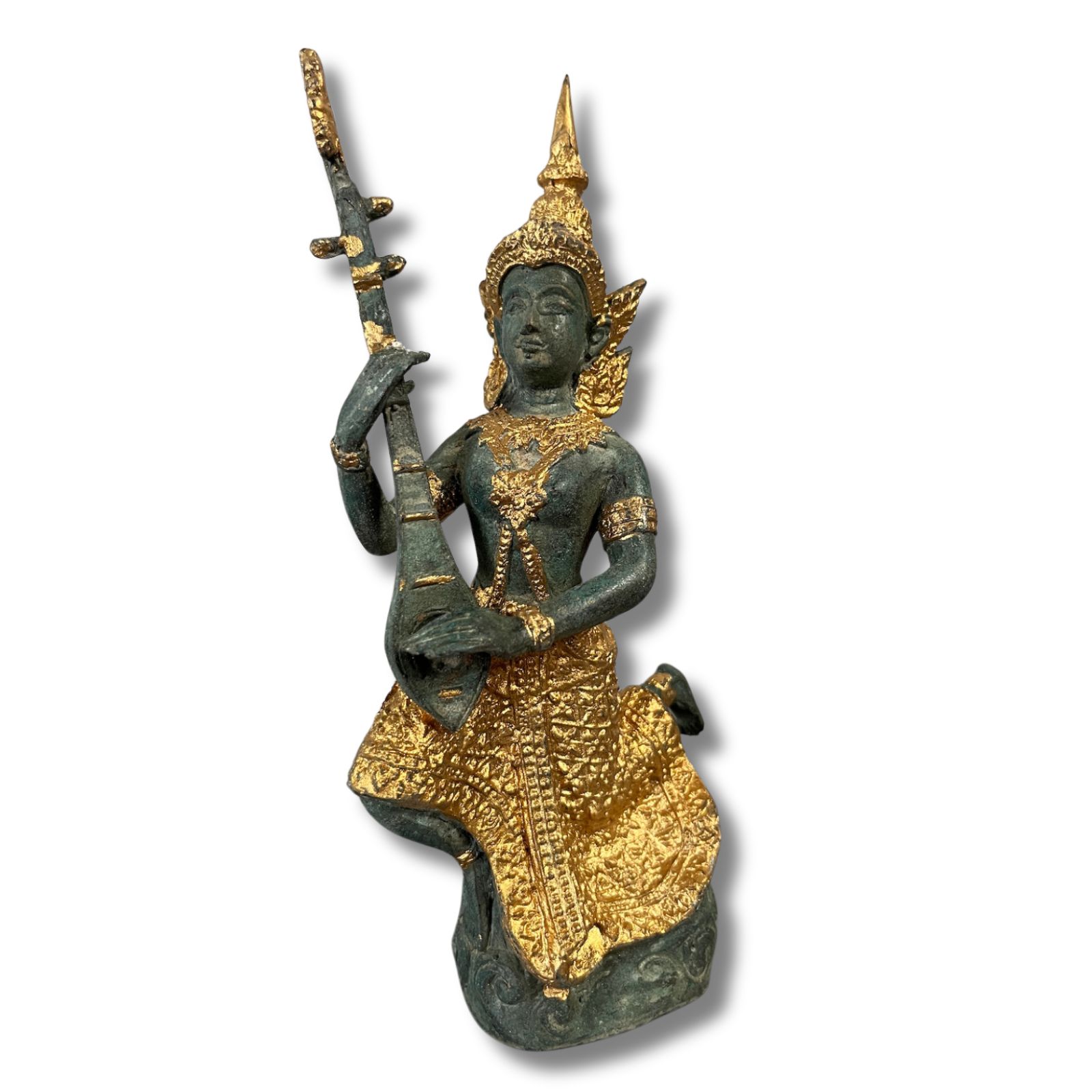 Tempelwächter Thailand Teppanom Bronze Figur