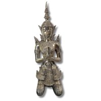 Tempelwächter Thailand Teppanom Bronze Figur