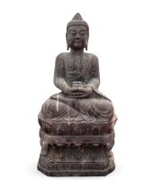 Buddha Garten Meditation Statue Naturstein Tibet - China