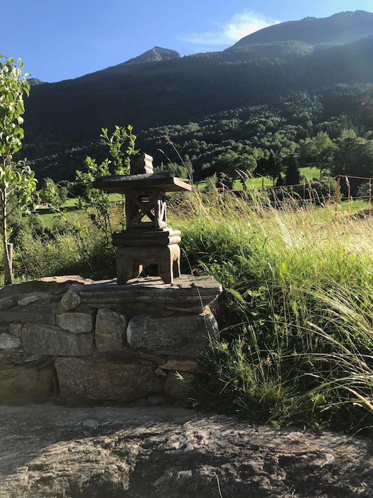 Steintrog Naturstein Garten Brunnen Fur D Asiatische