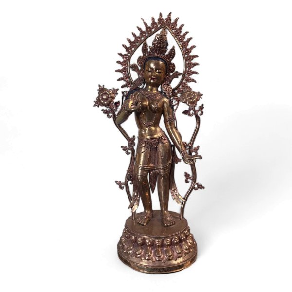 Chenrezig Avalokiteshvara Bronze Statue Nepal 98 cm