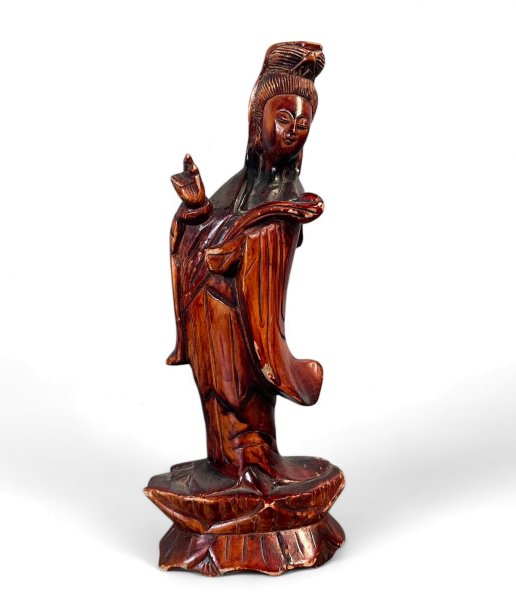 Guanyin Buddha Holz Figur aus China