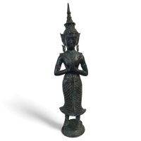 Tempelwächter Thailand Teppanom Bronze Figur