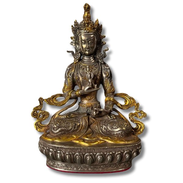 Vajrasattva Buddha Figur Bronze Tibet