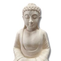 Buddha Figur Sandstein Thailand Skulptur Indoor