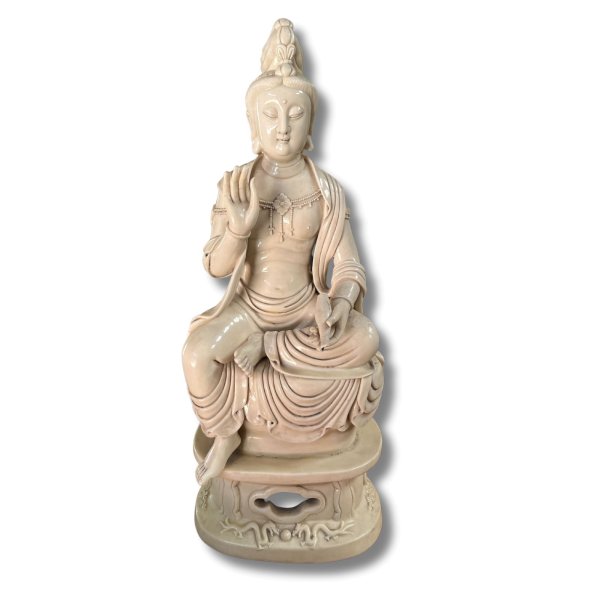 Buddha Figur Guan Yin China Dehua Porzellan