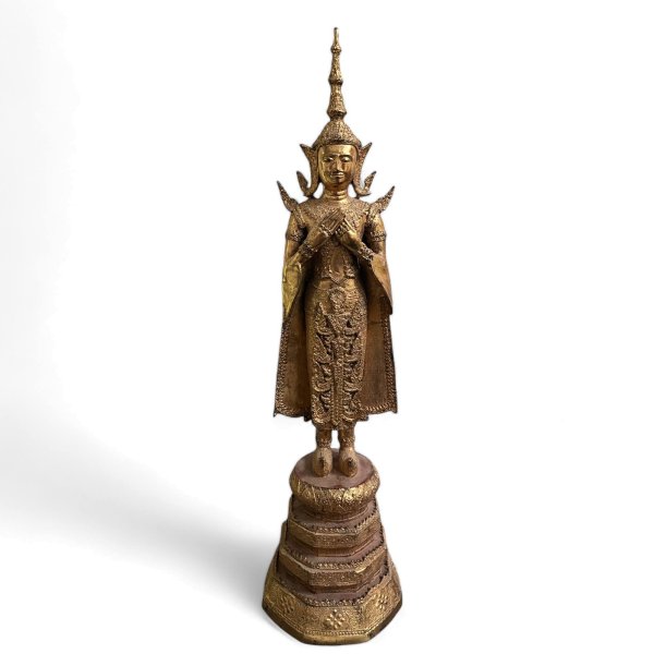 Rattanakosin Buddha Figur Bronze Wochentag Freitag