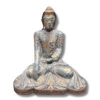 Holz Buddha Figur aus Thailand - 85cm groß