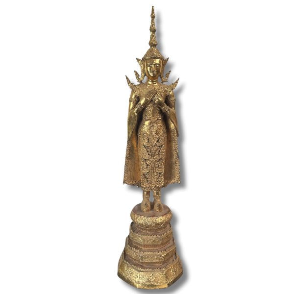 Rattanakosin Buddha Figur Bronze Wochentag Freitag