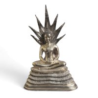 Naga Buddha Bronze Figur - Samstag Buddha 51cm