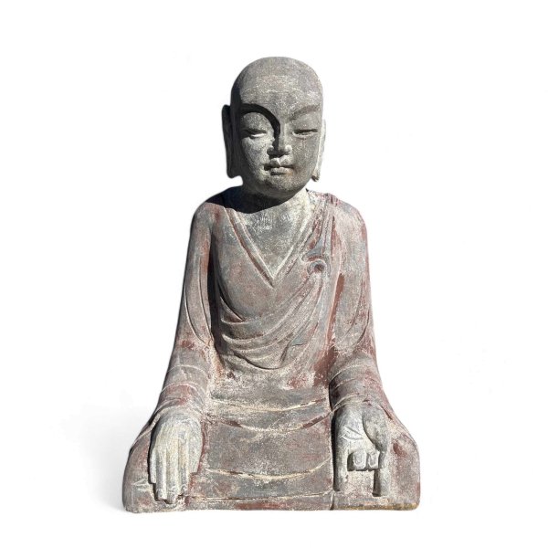 Zen Mönch Garten Figur China 45cm groß