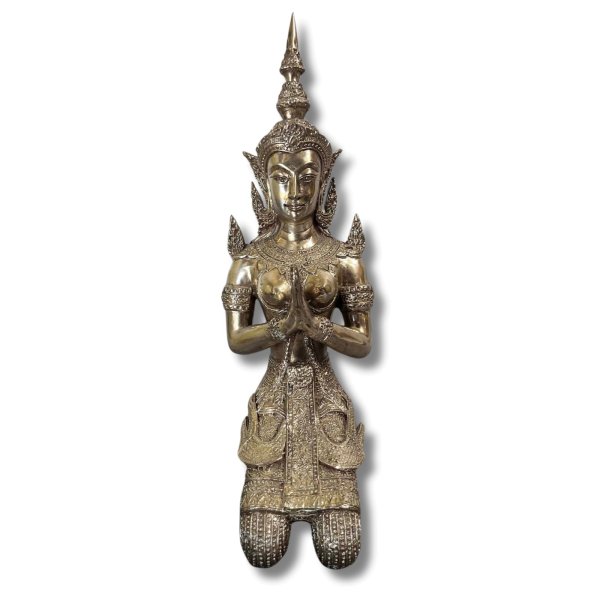 Tempelwächter Thailand Teppanom Bronze Figur