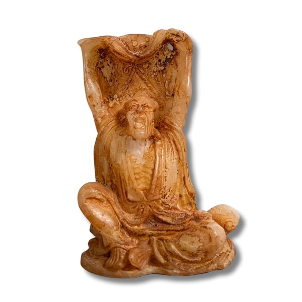 Arhat Figur China Jade Buddhismus Luohan - 9,5cm