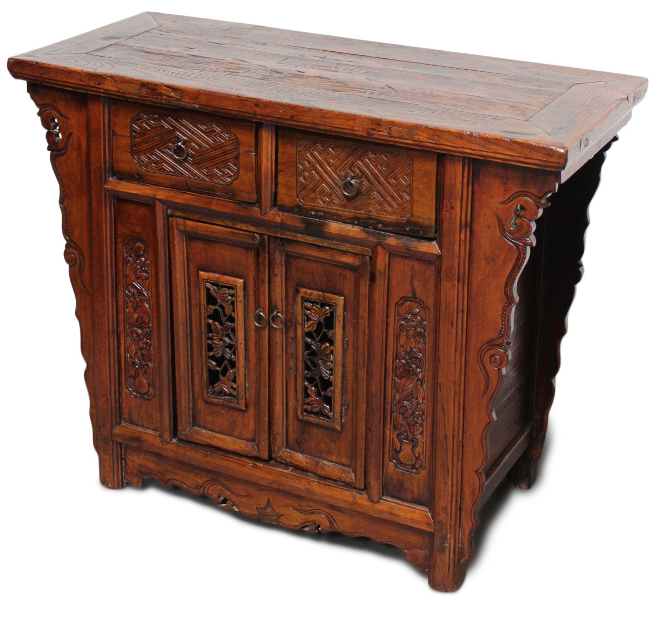 Asiatische Kommode Sideboard China Schränkchen Holz Asien